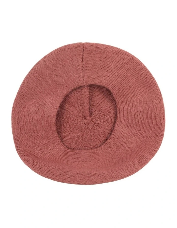 Classic woven brick beret by Max Alexander JR014BRCK image 3