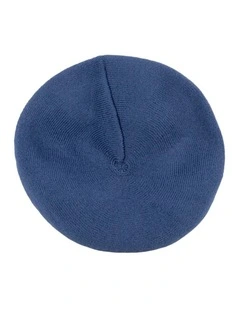 Classic woven blue beret by Max Alexander JR014BL