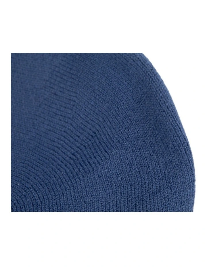 Classic woven blue beret by Max Alexander JR014BL image 2