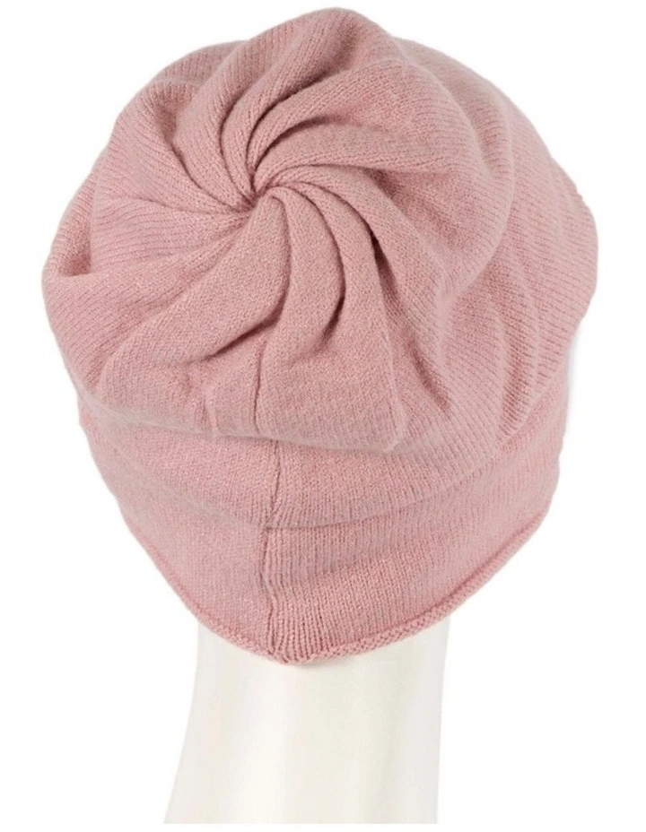 Stylish warm European made pink beanie JR013PI image 2