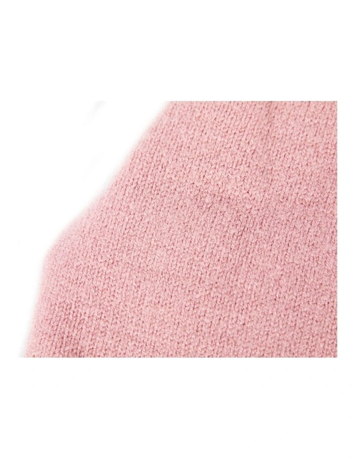 Stylish warm European made pink beanie JR013PI image 3