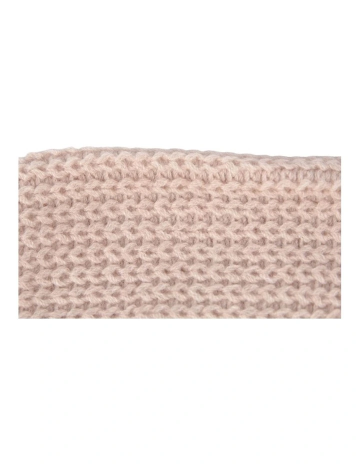 Blush Angora Blend Slouchy Beanie Made in Europe JR021BLSH image 3