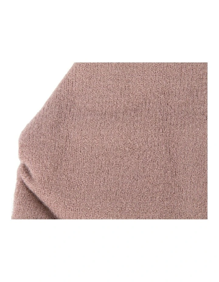 Stylish warm European made beige beanie JR013BE image 3