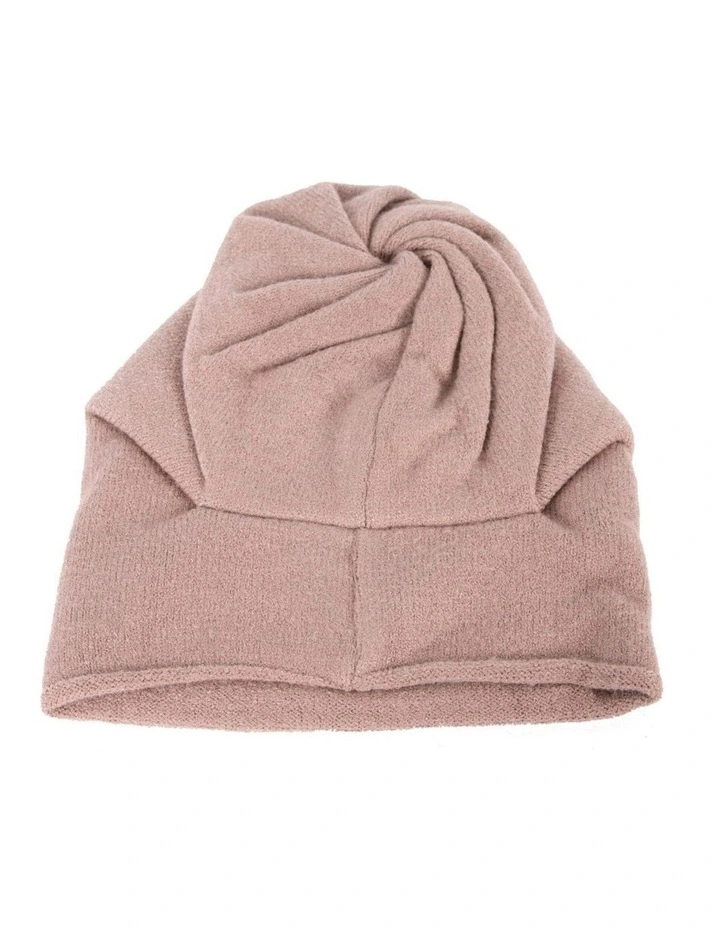 Stylish warm European made beige beanie JR013BE image 4
