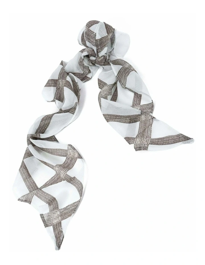 Crest Check Neck Scarf image 1