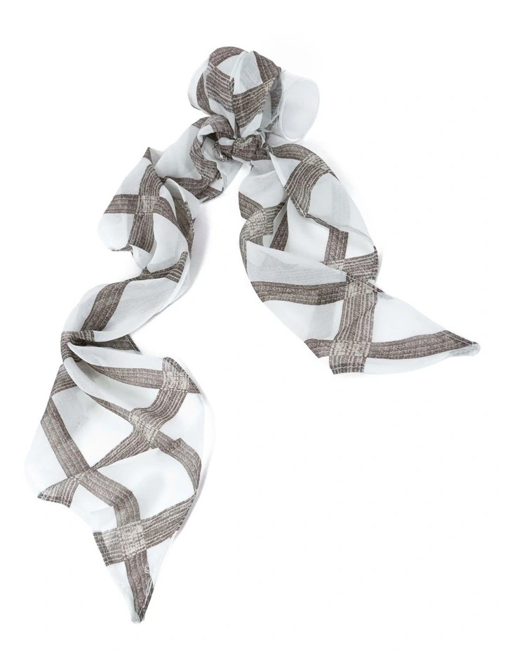 Crest Check Neck Scarf image 1