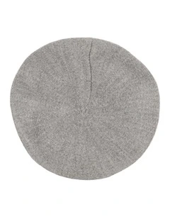Classic woven light grey beret by Max Alexander JR014LG