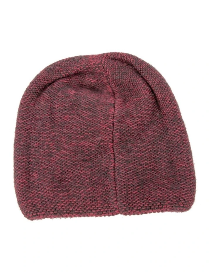 Warm European made woven wine beanie JR009W image 3