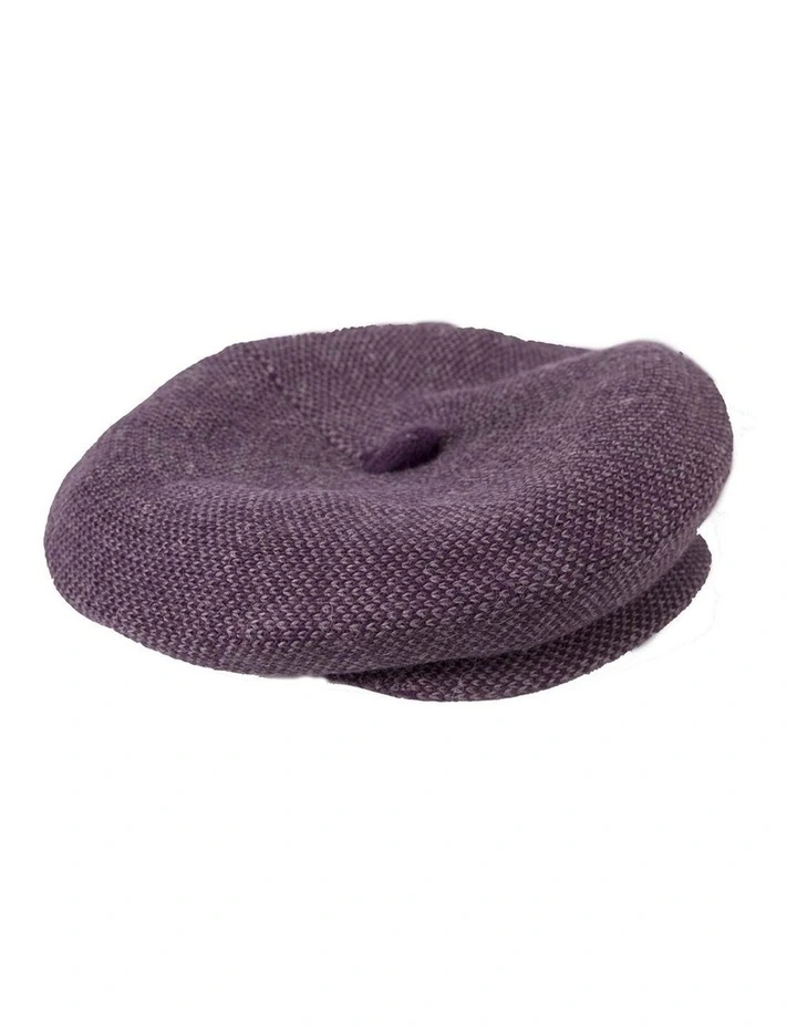 Classic wool woven purple cap by Max Alexander JR007PR image 1