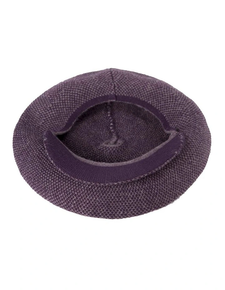 Classic wool woven purple cap by Max Alexander JR007PR image 3