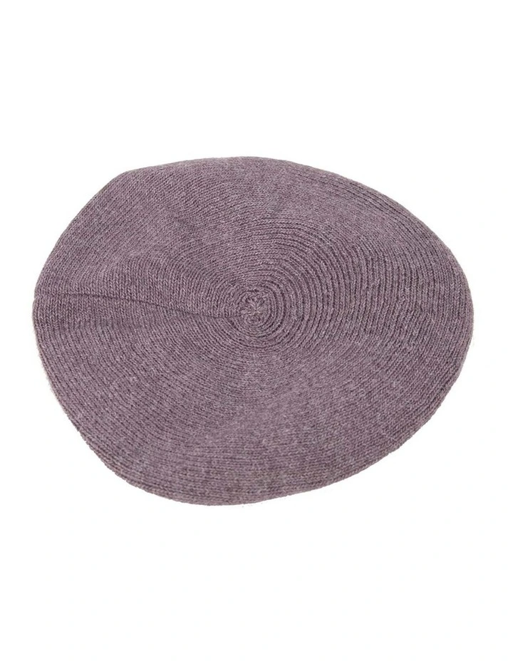 Classic woven eggplant shade cap by Max Alexander JR005EGP image 2