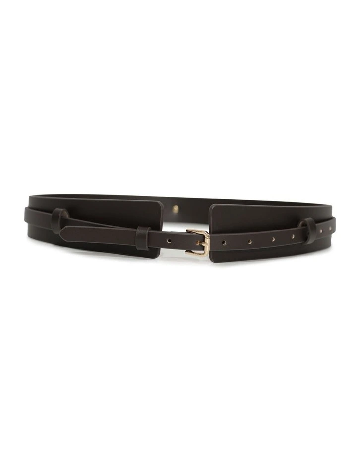 Easy Together 2-in-1 Belt in Chocolate image 1