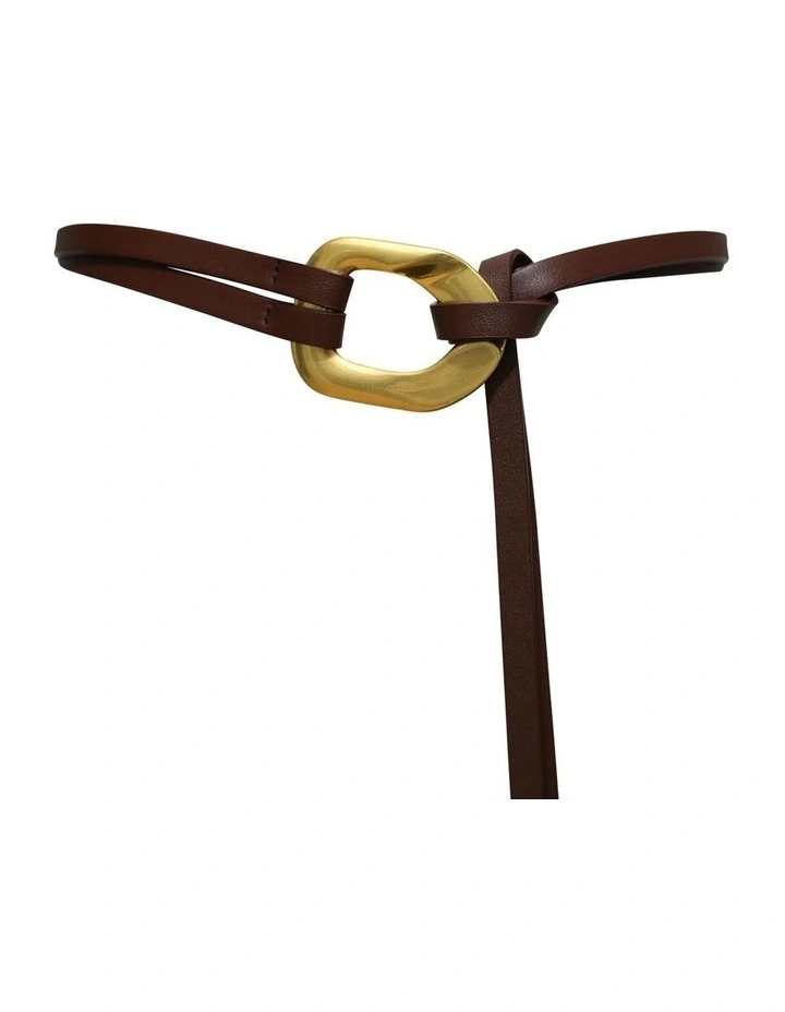 Dream On Belt in Brown image 2