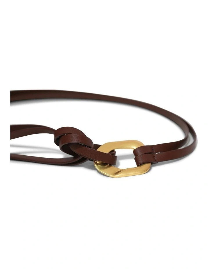 Dream On Belt in Brown image 6