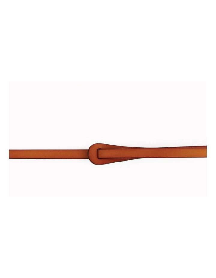 Tie The Knot Leather Belt in Brown image 4