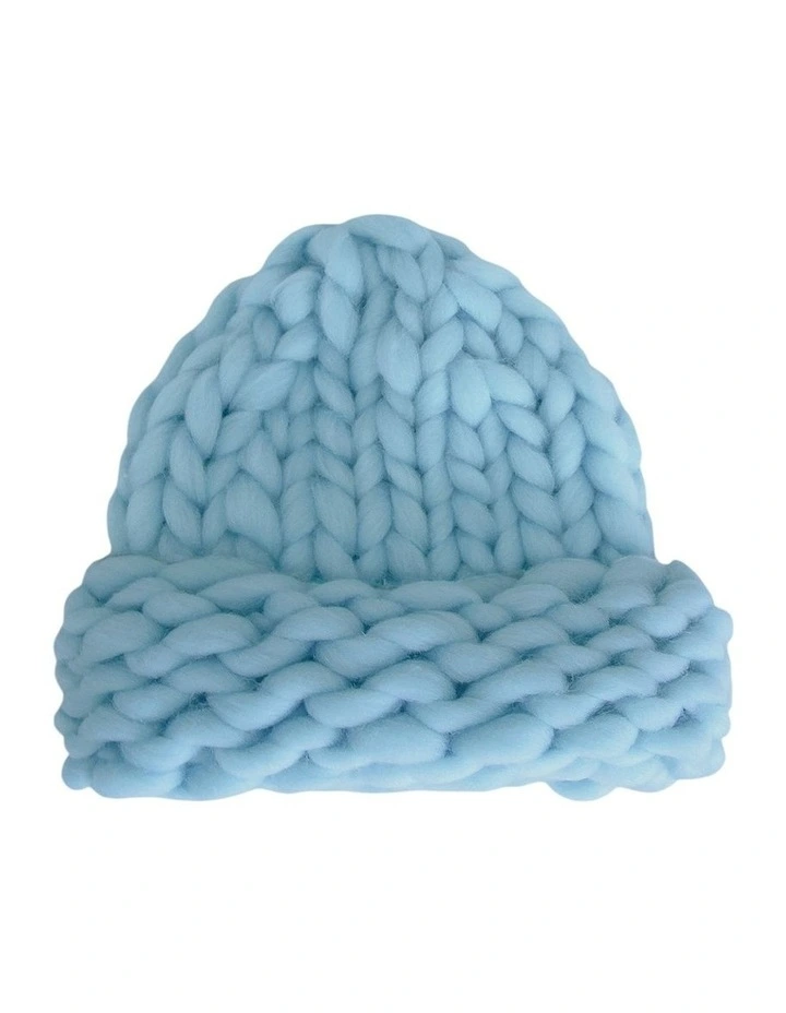 Snowflake Hand Knitted Beanie image 1