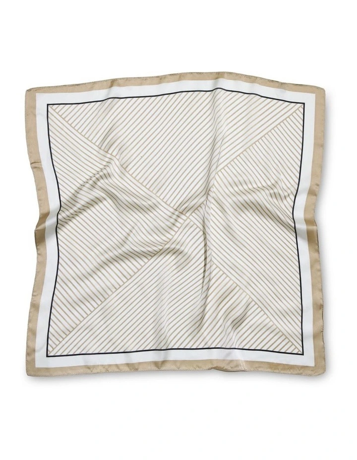Right This Way Fashion Scarf in Tan image 2