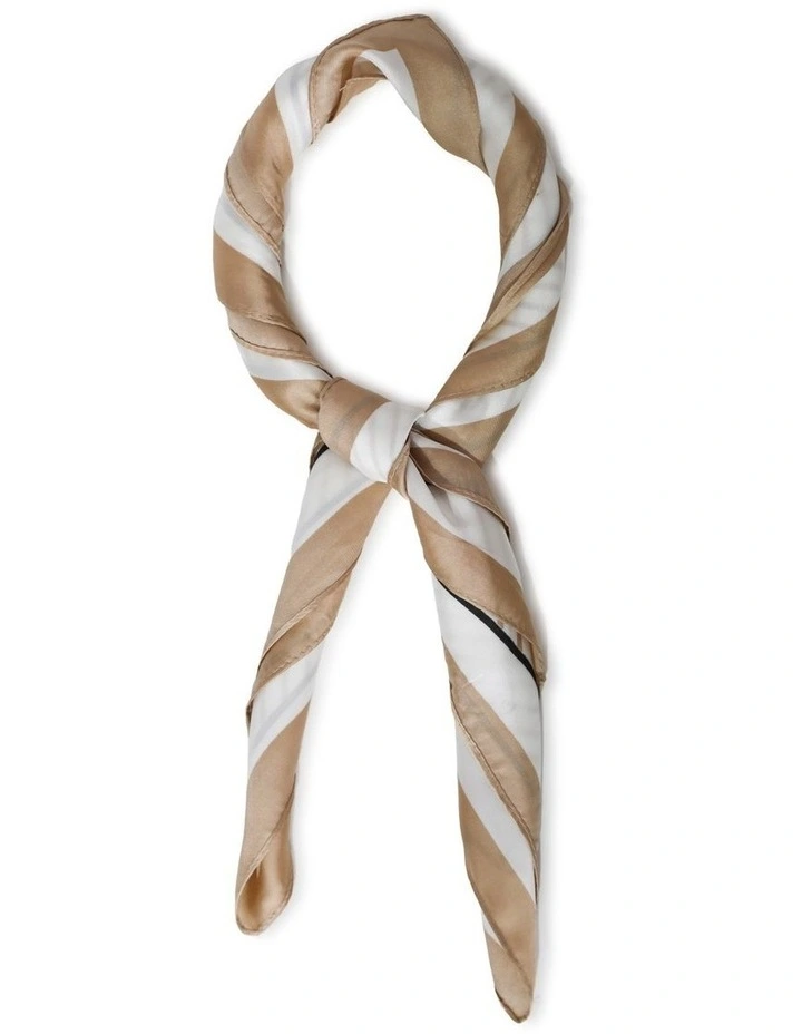 Right This Way Fashion Scarf in Tan image 4