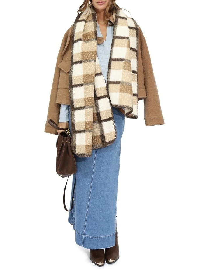 Easy Together Scarf in Walnut image 4
