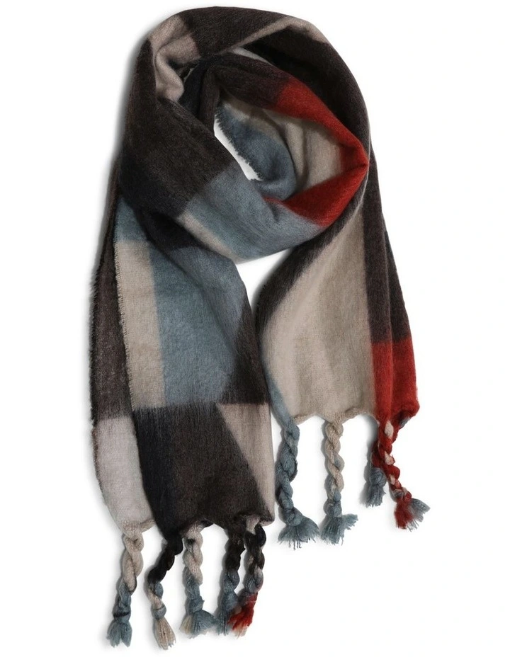Matchback Scarf in Multi image 1