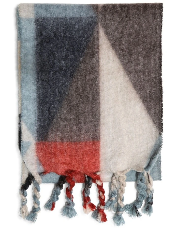 Matchback Scarf in Multi image 4