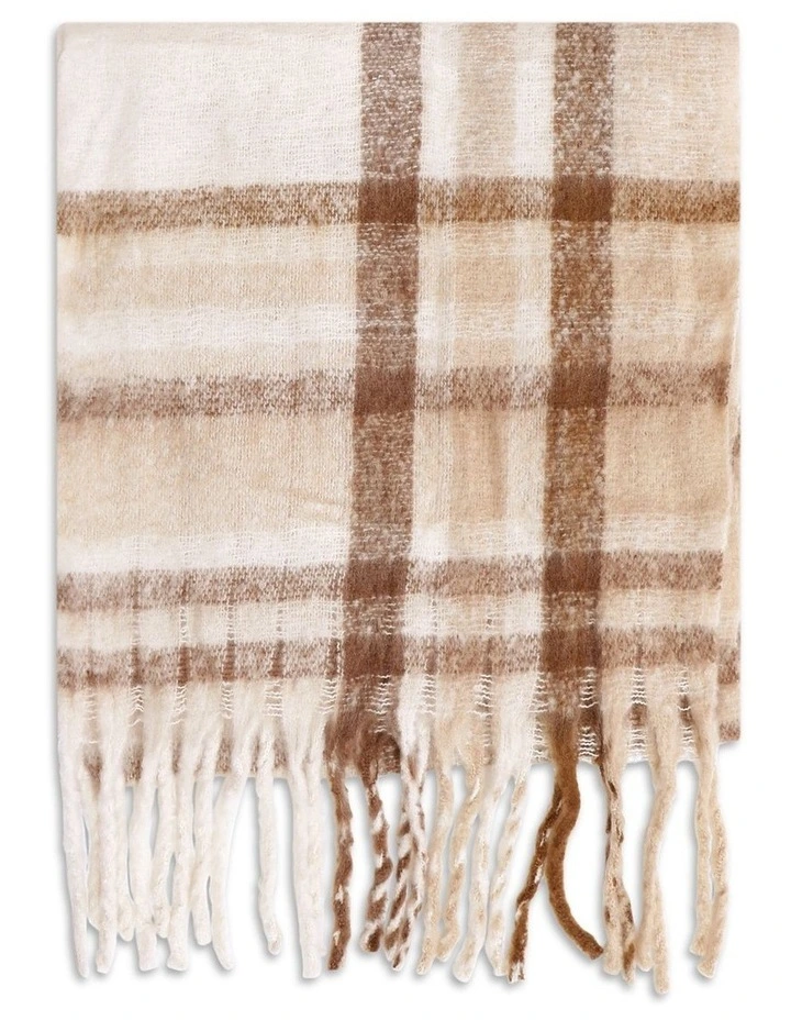 Coming Home Scarf in Beige image 4
