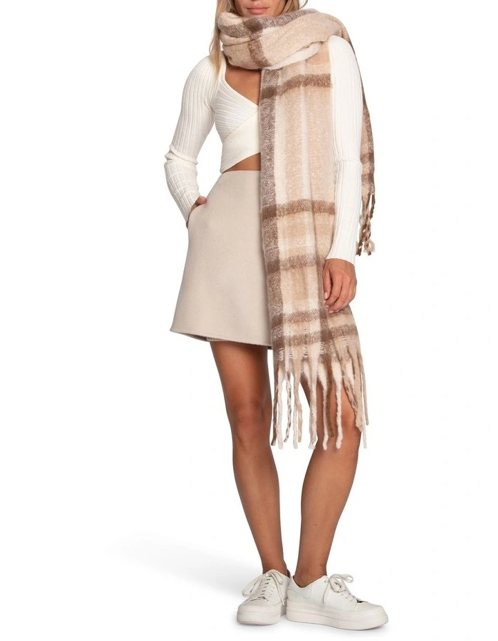 Coming Home Scarf in Beige image 6