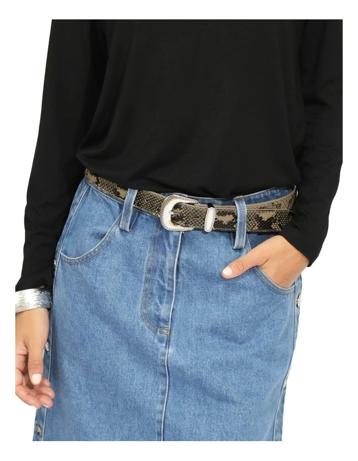 Reset Western Belt in Snake image 1
