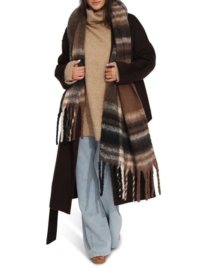 Timeless Scarf in Brown image 5
