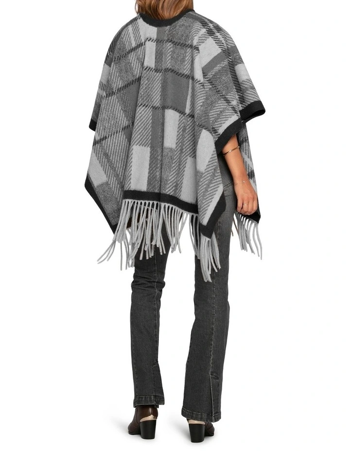 Worth The Wait Scarf in Black image 3