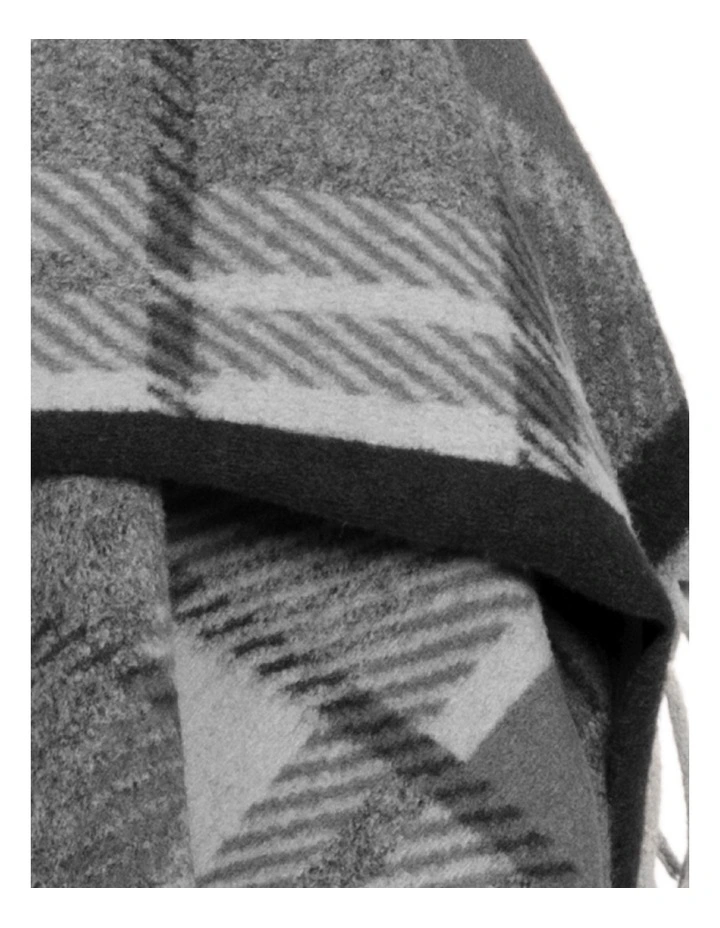 Worth The Wait Scarf in Black image 5