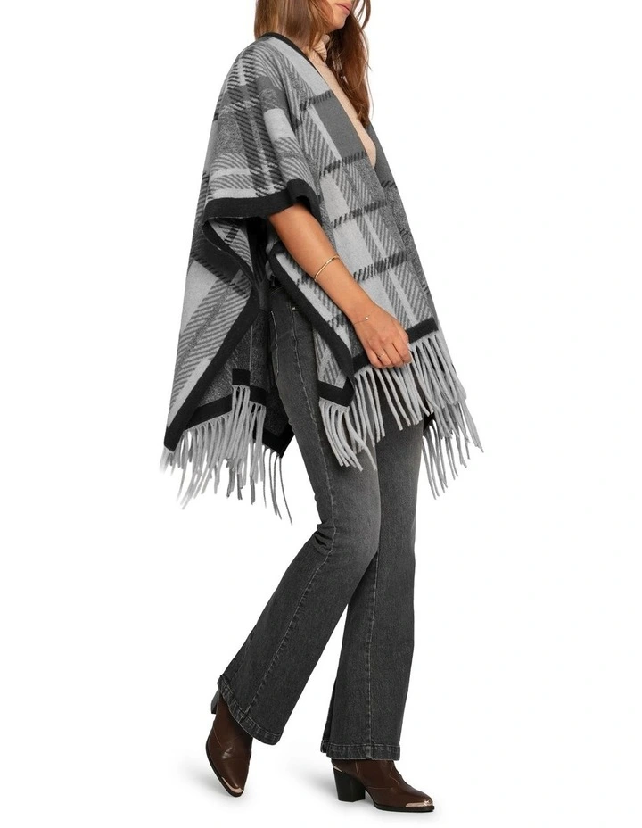Worth The Wait Scarf in Black image 6