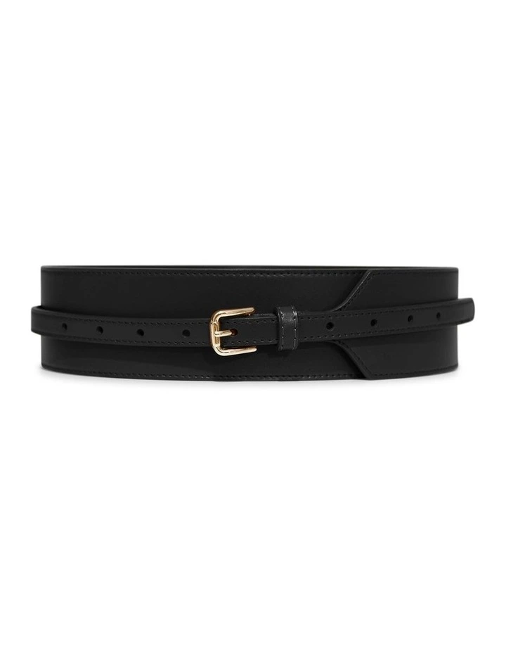 Together Again Belt in Black image 1