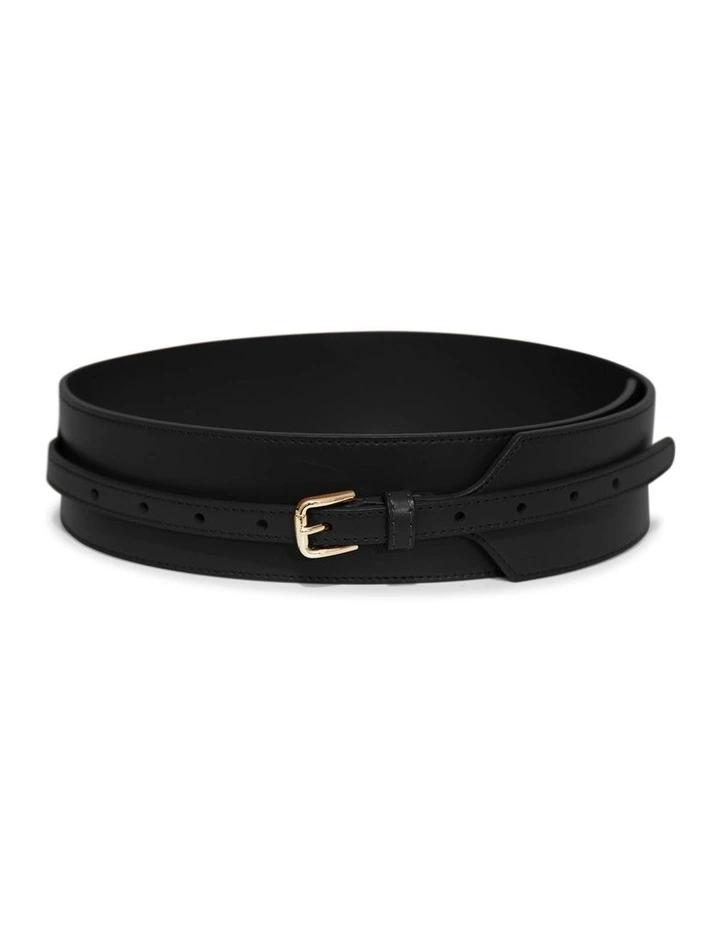 Together Again Belt in Black image 4