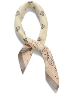 Jolene Fashion Scarf in Pink/Grey