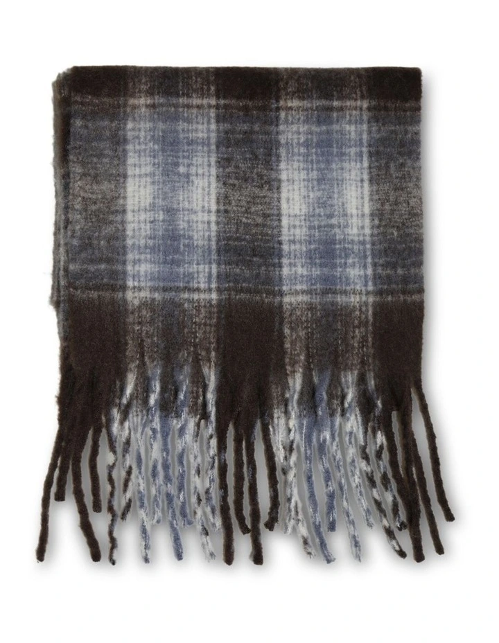 Born This Way Scarf in Brown/Blue image 1