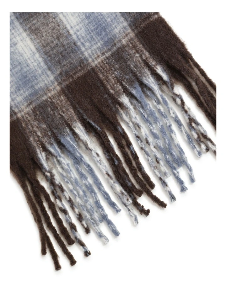 Born This Way Scarf in Brown/Blue image 4