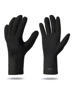 Decathlon - Essentiel 2mm Neoprene Diving Gloves Black