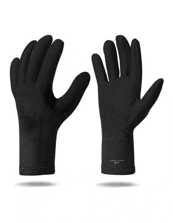 Decathlon - Essentiel 2mm Neoprene Diving Gloves Black image 1