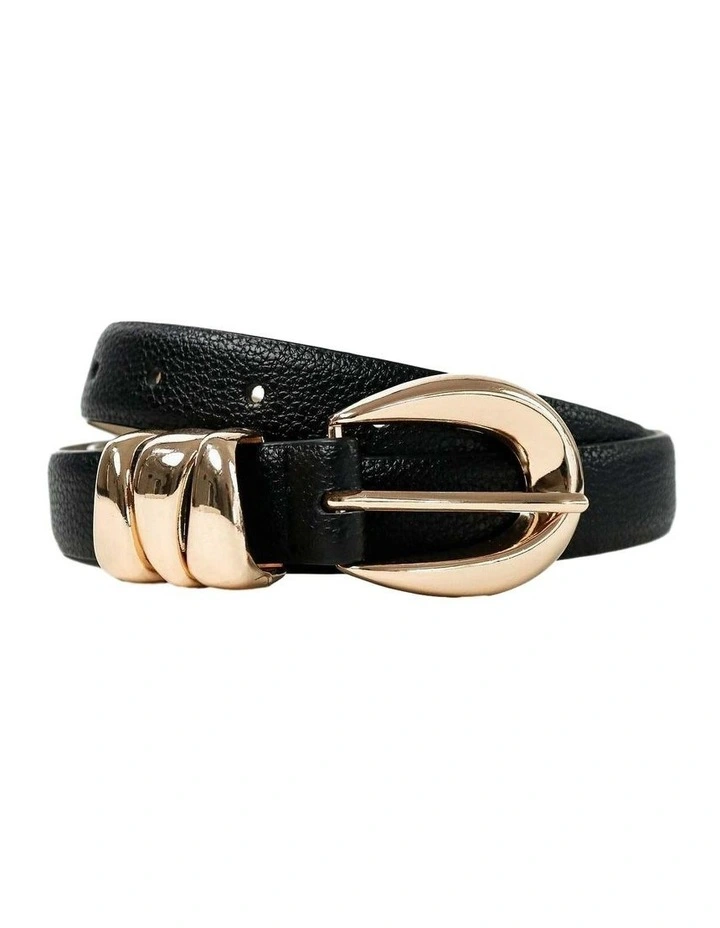 The Ellipse Waist Belt - Black image 1