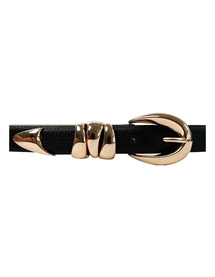 The Ellipse Waist Belt - Black image 2