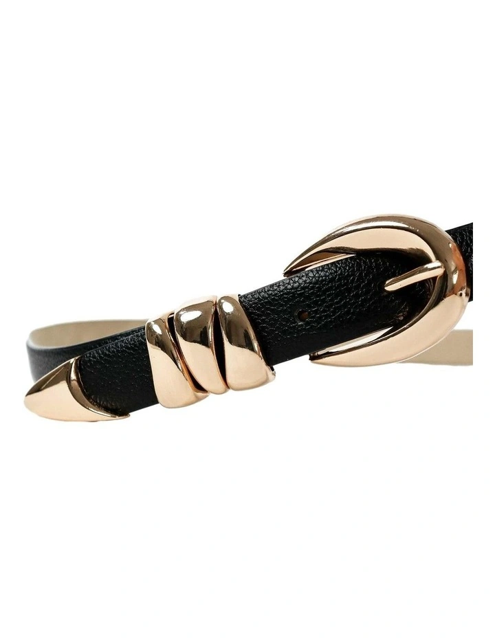 The Ellipse Waist Belt - Black image 3