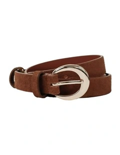 Classica Genuine Leather Belt - Tan