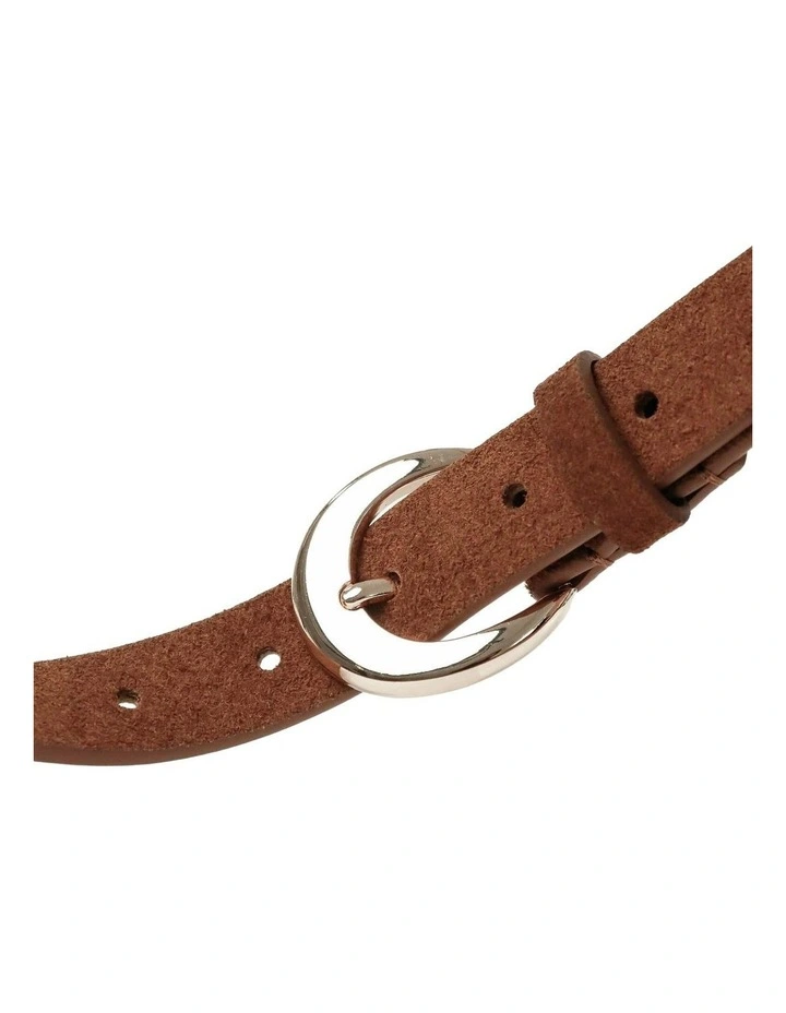 Classica Genuine Leather Belt - Tan image 2