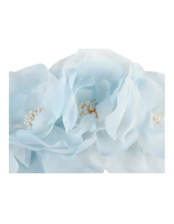 Light Blue Floral Headband by Max Alexander MA1021LBL image 2