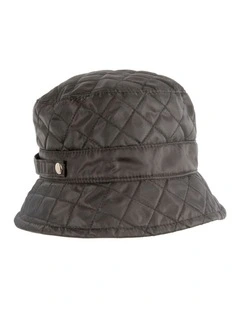 Black casual weatherproof bucket golf hat J440B