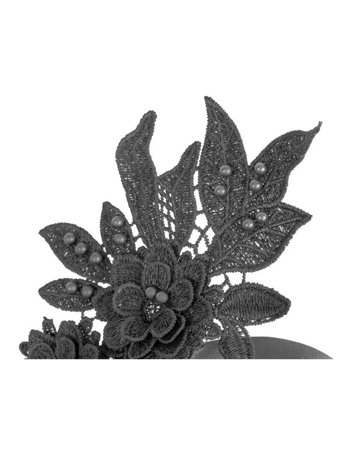 Black Lace Floral Headband by Max Alexander MA1019B image 2