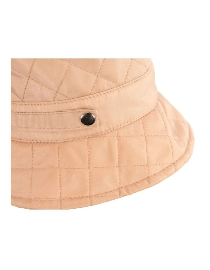 Beige casual weatherproof bucket golf hat J440BE image 3