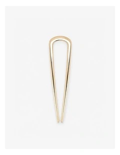 Pheobe Plain French Pin - Gold