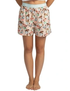 Mitch Dowd - Women's Cuppa Dog Boxer Shorts - Pink